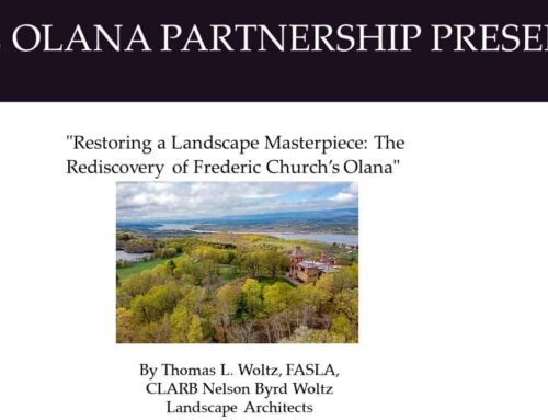 Restoring a Landscape Masterpiece: The Rediscovery of Frederic Church’s Olana